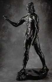 John The Baptist Preaching, by Auguste Rodin